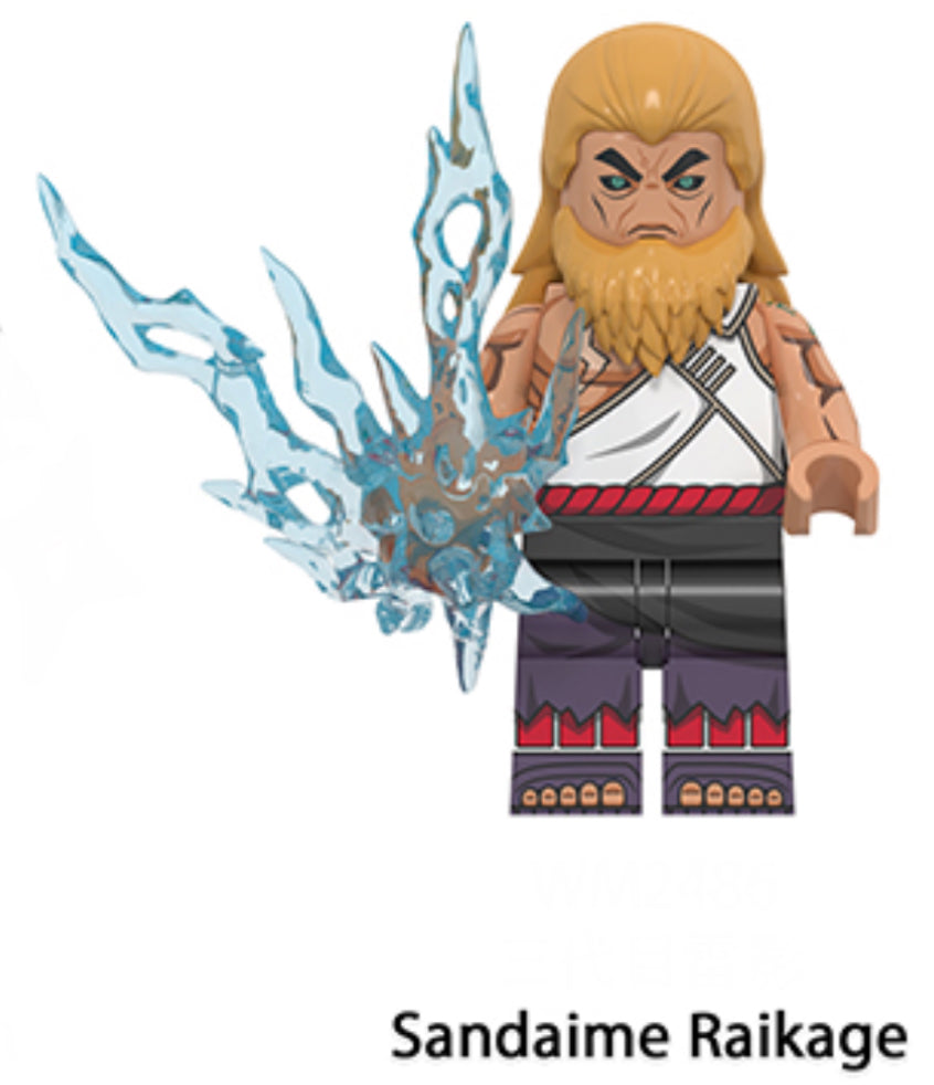 MINIFIGURE NARUTO UNIVERS: SANDAIME RAIKAGE custom