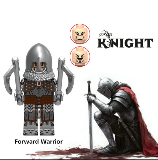 PREVENTE MINIFIGURE MÉDIÉVALE UNIVERS: FORWARD WARRIOR Custom Disponibilité mi-décembre 2025