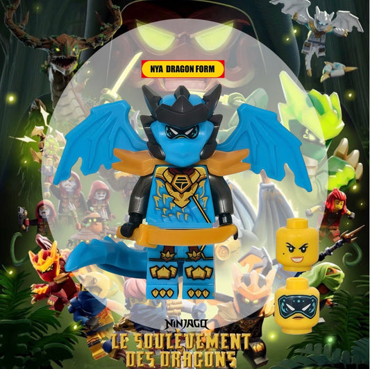 ⭐️ ⭐️MINIFIGURE NINJAGO UNIVERS: NYA DRAGON FORM ⭐️ ⭐️ CUSTOM Disponibilité fin avril 2026