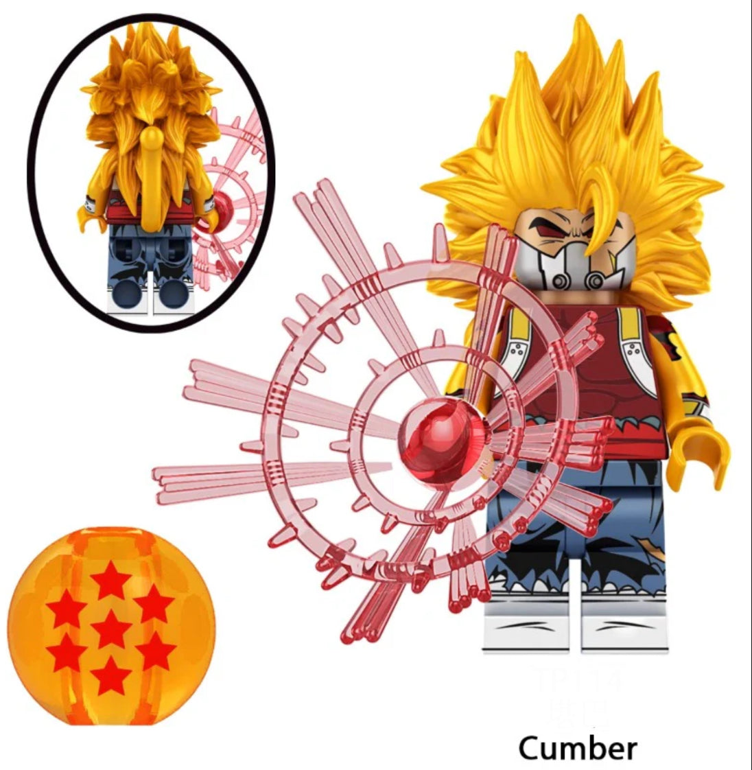 PREVENTE MINIFIGURE DRAGON BALL Z UNIVERS: CUMBER Custom Disponibilité fin novembre 2025