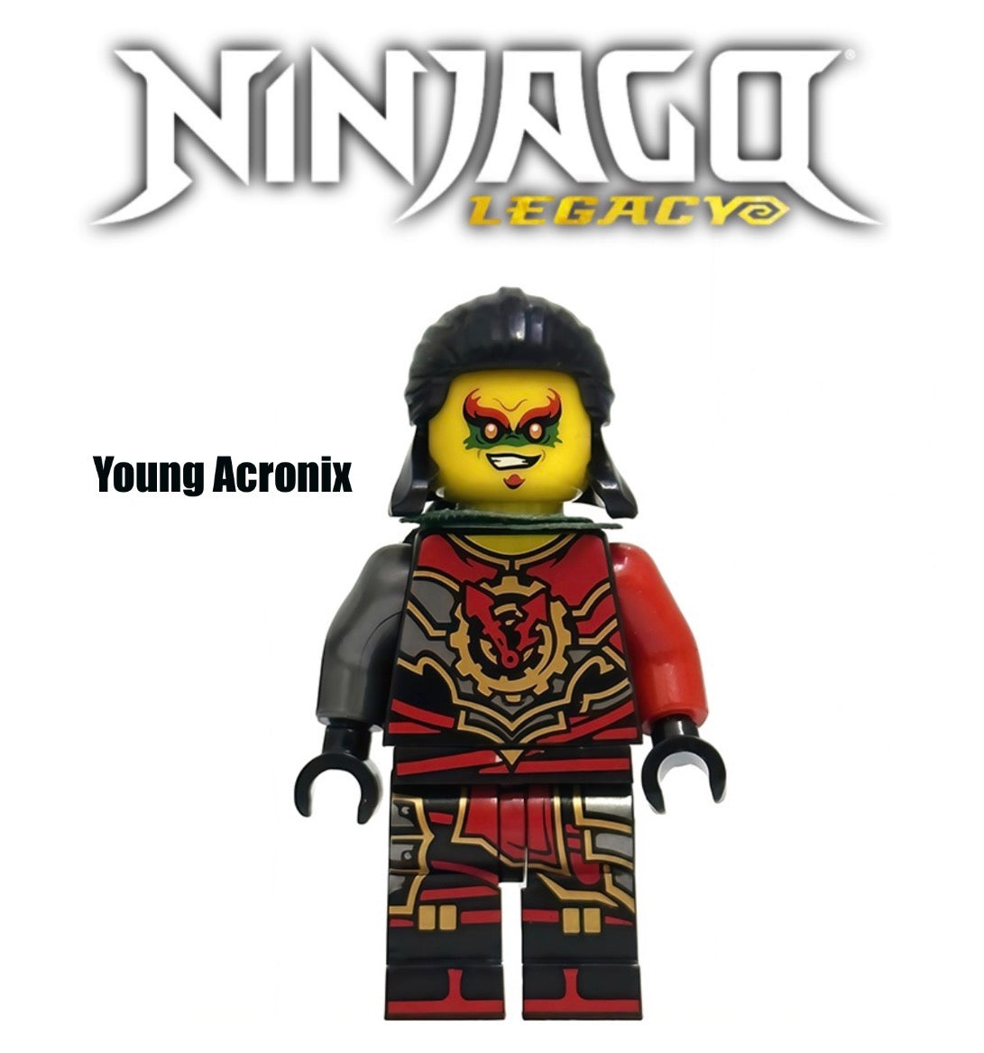 MINIFIGURE NINJAGO UNIVERS: YOUNG ACRONIX CUSTOM
