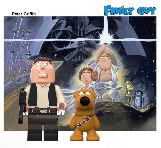 MINIFIGURE FAMILY GUY UNIVERS: PETER GRIFFIN (STAR WARS) Custom