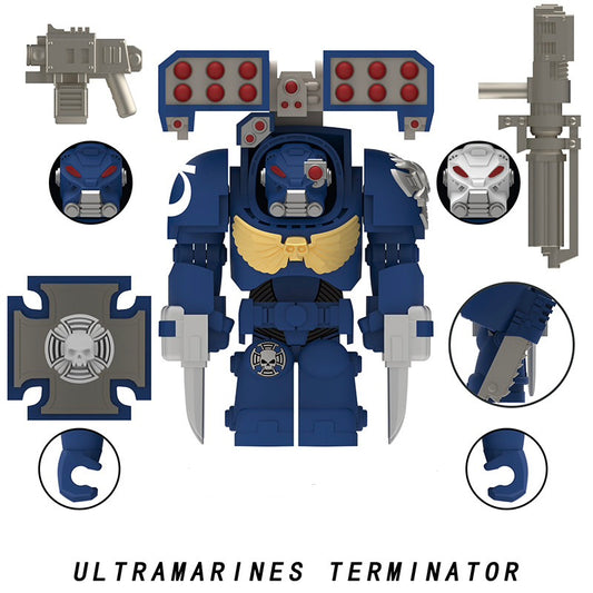 ⭐️⭐️⭐️MINIFIGURE WARHAMMER 40K UNIVERS: ULTRAMARINES TERMINATOR ⭐️⭐️⭐️custom
