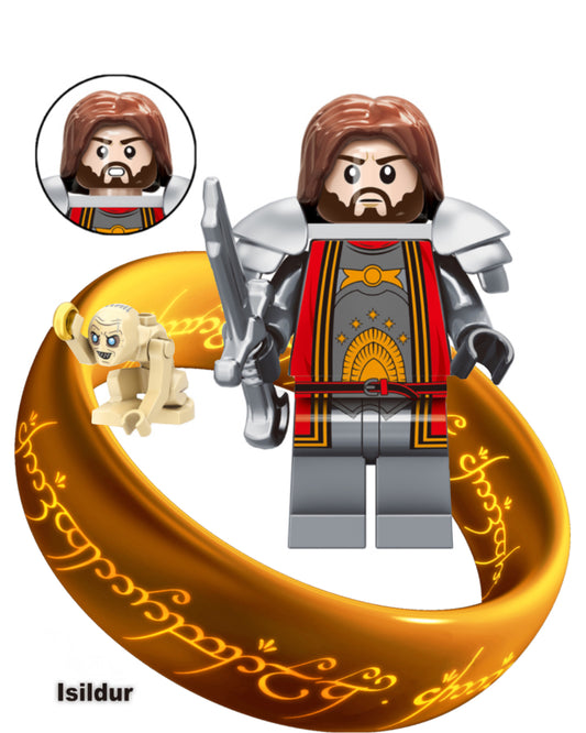 MINIFIGURE LORD OF THE RING/HOBBIT UNIVERS: ISILDUR CUSTOM