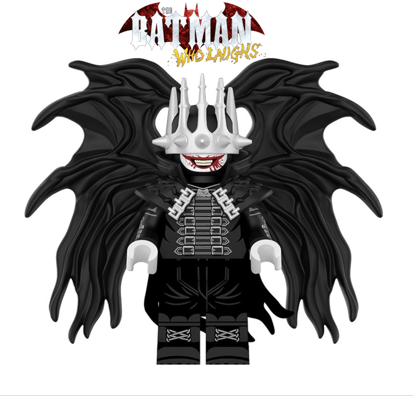 PREVENTE♥️♥️MINIFIGURE DC UNIVERS: ♥️♥️♥️THE BATMAN WHO LAUGHS (version black) custom Disponibilité Minifigures fin janvier 2026