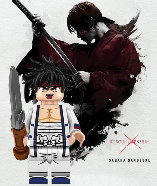 MINIFIGURE RUROUNI KENSHIN UNIVERS: Shinomori Aoshi custom