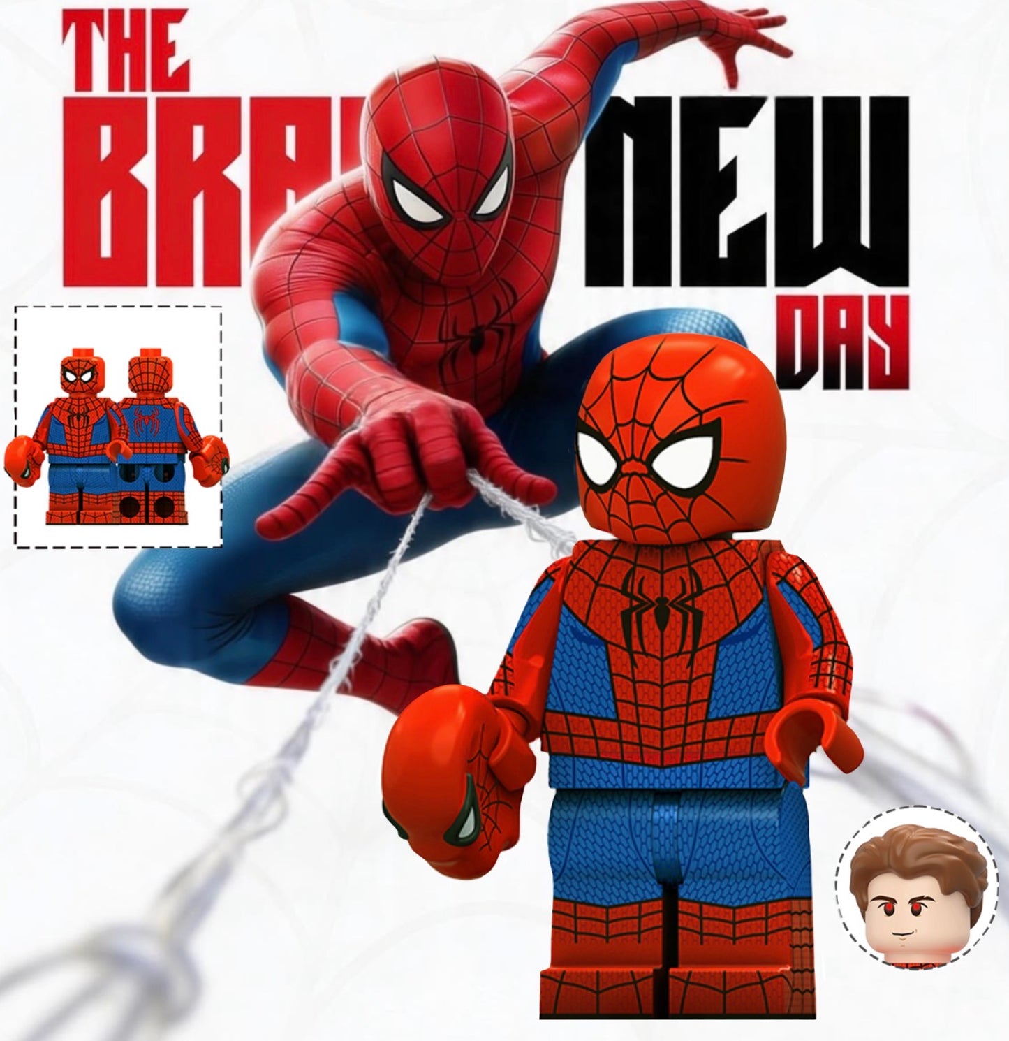PREVENTE MINIFIGURE MARVEL UNIVERS (SPIDERMAN):SPIDER-MAN Custom Disponibilité mi-septembre 2026