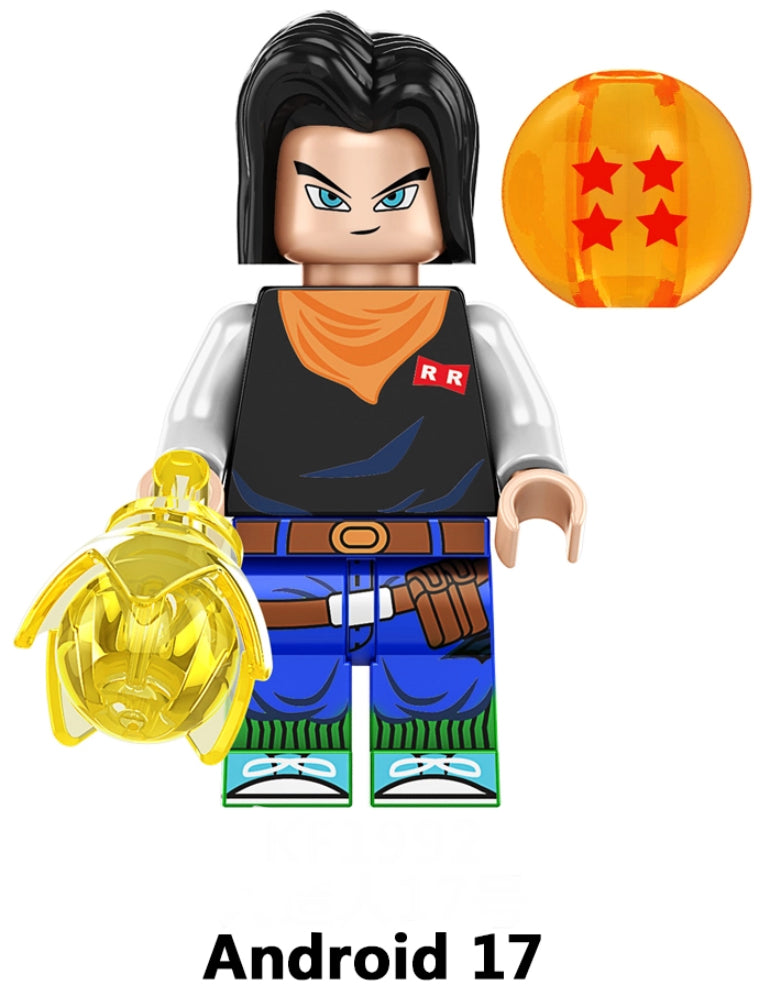 MINIFIGURE DBZ : ANDROID 17 Custom – ZedBrick