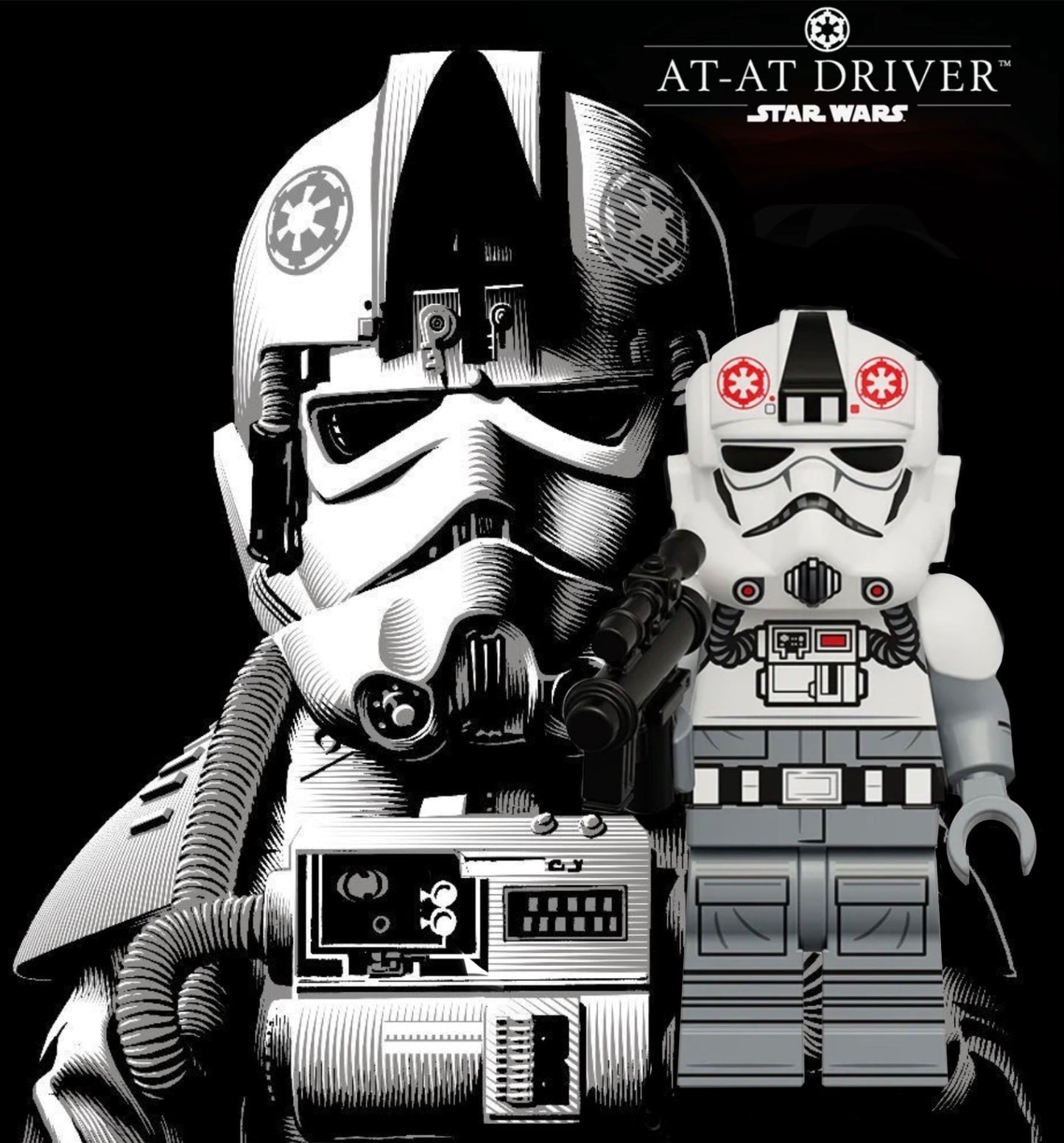 PREVENTE MINIFIGURE STAR WARS UNIVERS: AT-AT DRIVER CUSTOM Disponibilité mi-septembre 2026
