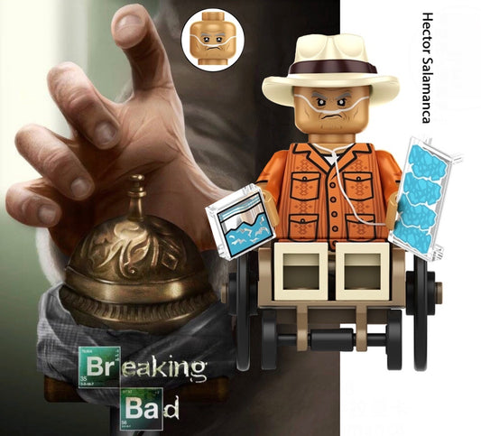 MINIFIGURE BREAKING BAD UNIVERS: HECTOR SALAMANCA custom