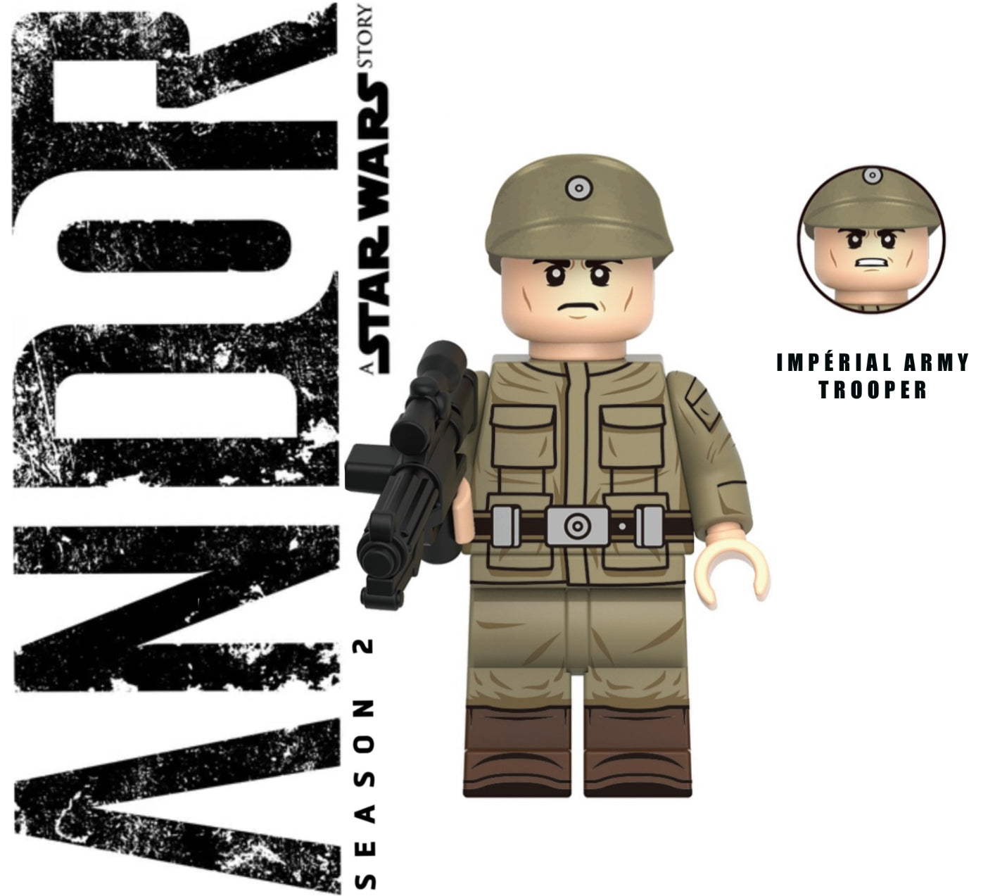 PREVENTE MINIFIGURE STAR WARS UNIVERS: IMPÉRIAL ARMY TROOPERS CUSTOM Disponibilité fin septembre 2025