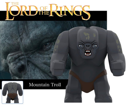 PREVENTE MINIFIGURE LORD OF THE RING/ HOBBIT UNIVERS: MOUNTAIN TROLL custom Disponibilité mi-septembre 2026