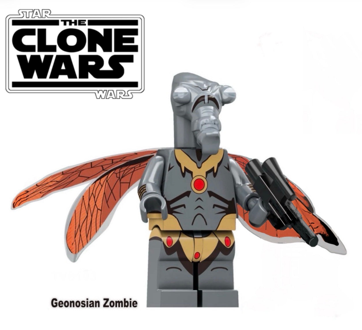 PREVENTE MINIFIGURE STAR WARS UNIVERS: GEONOSIAN ZOMBIE (version A)Custom Disponibilité juin 2026