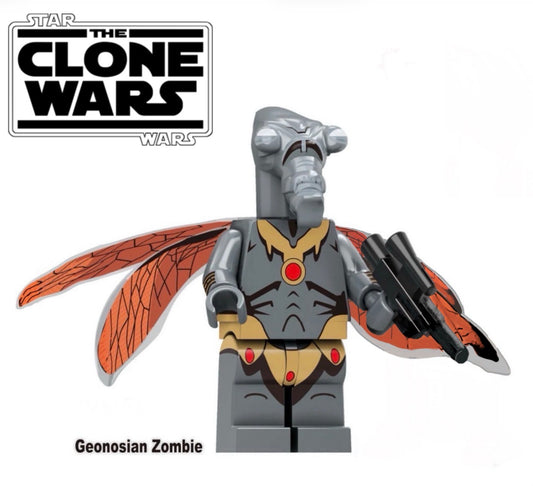 MINIFIGURE STAR WARS UNIVERS: GEONOSIAN ZOMBIE (version A) Custom