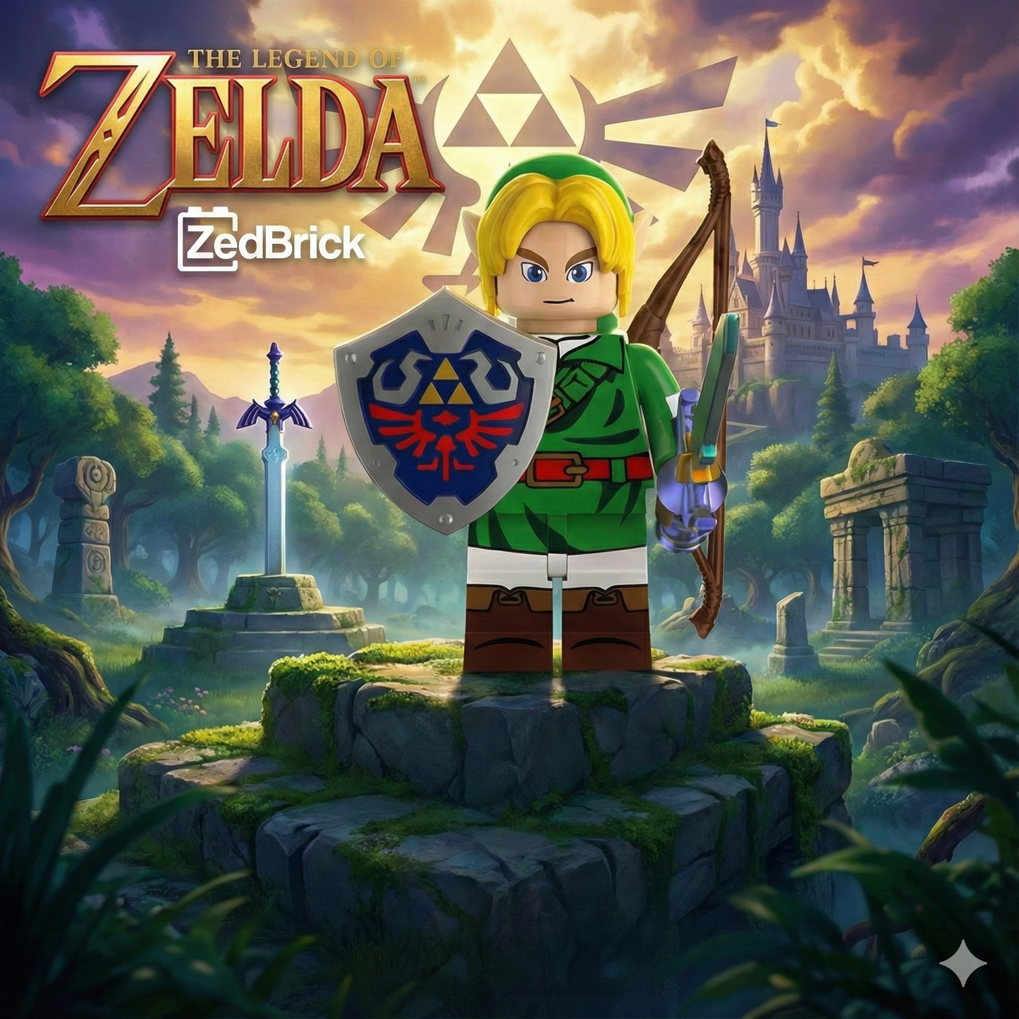PREVENTE MINIFIGURE LEGEND OF ZELDA: LINK CUSTOM Disponibilité fin janvier 2026