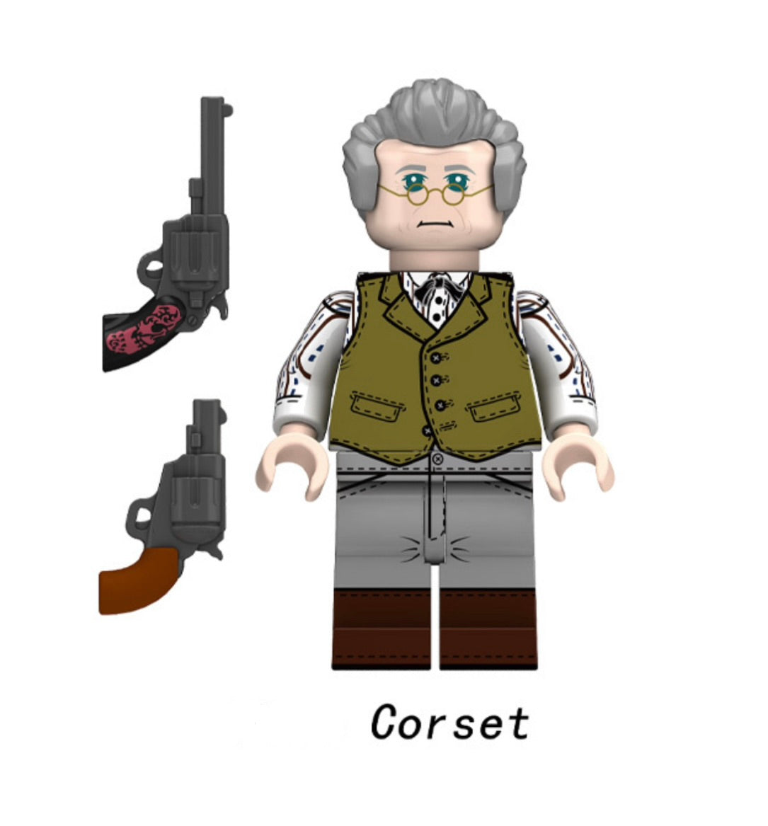 ⭐️⭐️⭐️MINIFIGURE RED DEAD REDEMPTION UNIVERS: Leopold Strauss ⭐️⭐️⭐️Custom