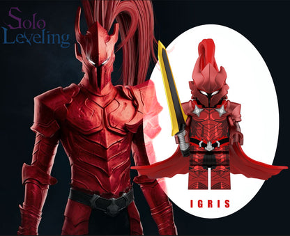 MINIFIGURE SOLO LEVELING UNIVERS: IGRIS custom