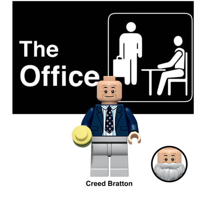 MINIFIGURE THE OFFICE UNIVERS: CREED BRATTON Custom