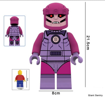 PRÉVENTE GIANT MINIFIGURE MARVEL UNIVERS: SENTINEL 21,5cm  custom Disponibilité mi-septembre 2026