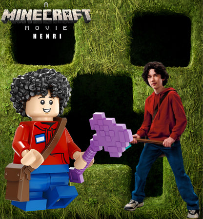 PREVENTE MINIFIGURE MINECRAFT UNIVERS : HENRY custom Disponibilité fin Novembre 2025
