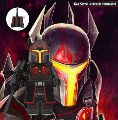 MINIFIGURE STAR WARS UNIVERS: GAR SAXON CUSTOM