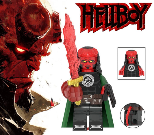 PREVENTE MINIFIGURE MOVIE/TV/HORREUR UNIVERS: HELLBOY (version A) custom Disponibilité mi-juillet 2026