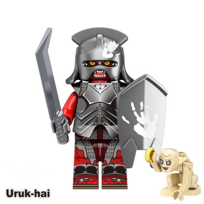 MINIFIGURE LOTR/HOBBIT/TROP UNIVERS: URUK-HAI CUSTOM