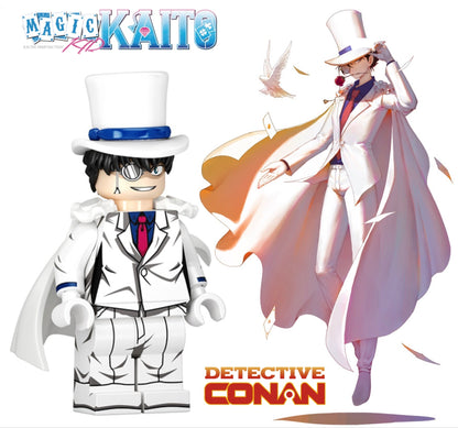 ⭐️⭐️⭐️SUPERBE MINIFIGURE DÉTECTIVE CONAN UNIVERS: KAITOU KID ⭐️⭐️⭐️custom