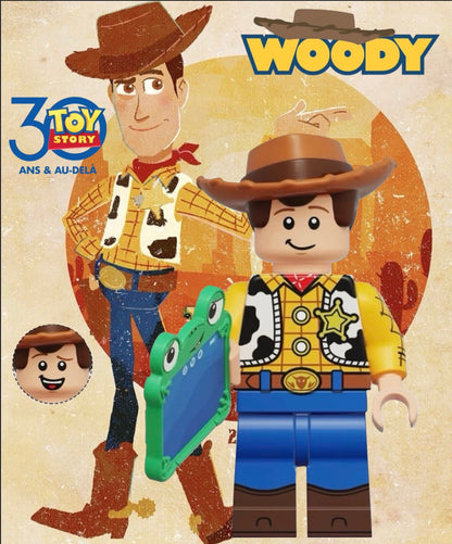 PREVENTE MINIFIGURE DISNEY TOY STORY UNIVERS: WOODY CUSTOM Disponibilité mi-septembre 2026