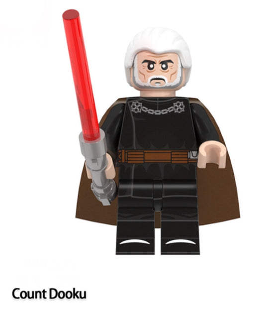 MINIFIGURE COUNT DOOKU CUSTOM