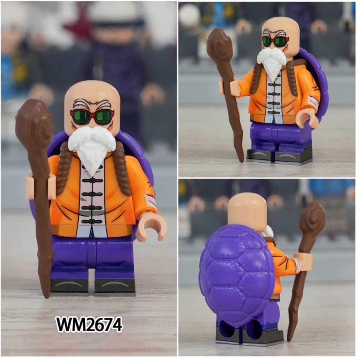 MINIFIGURE DBZ: MASTER ROSHI Custom