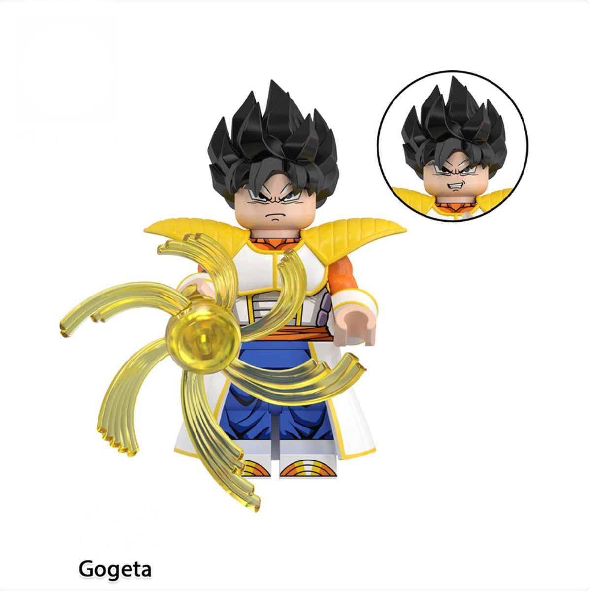 PREVENTE MINIFIGURE DRAGON BALL Z UNIVERS: GOGETA Custom Disponibilité fin janvier 2026