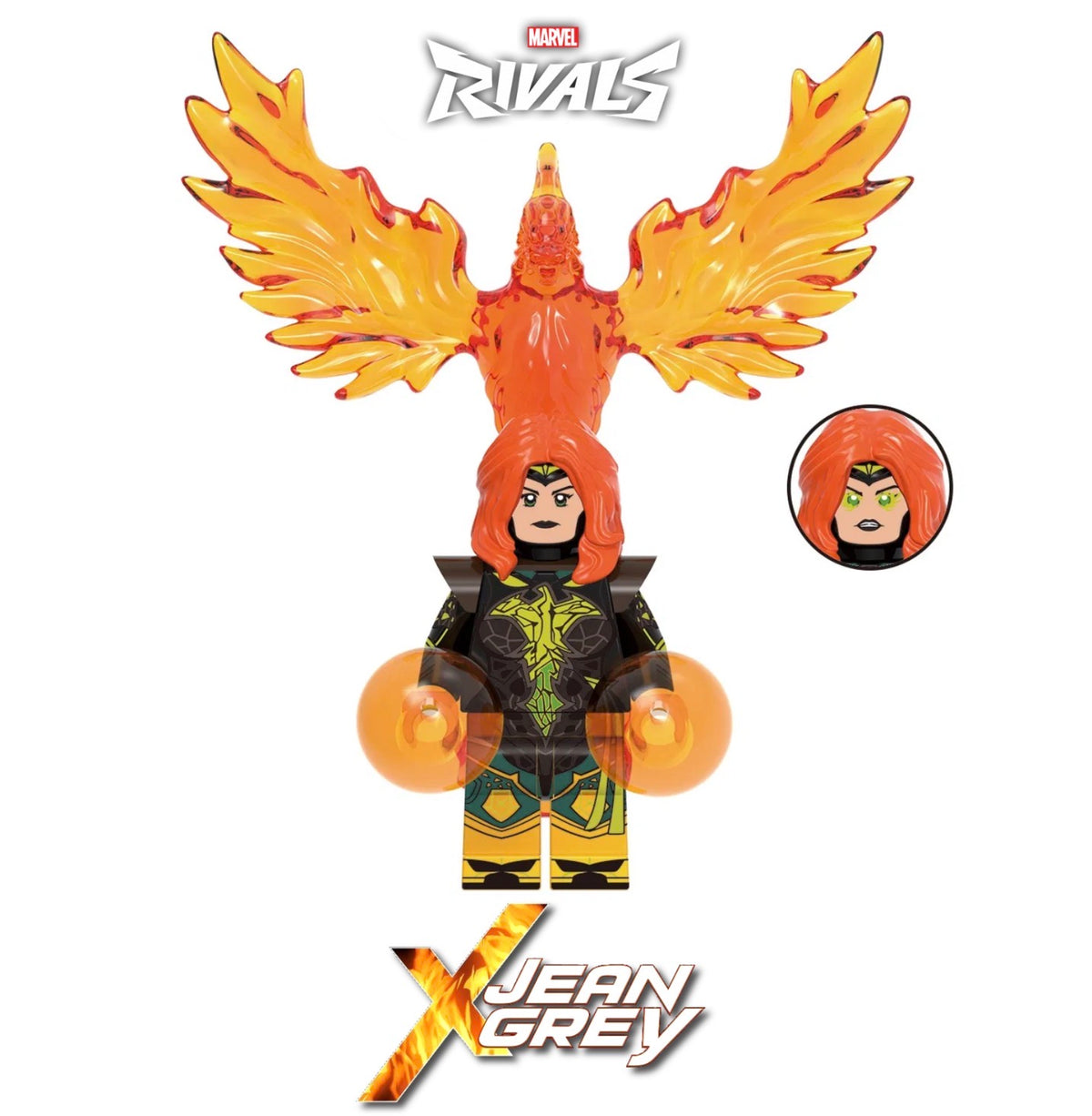 PREVENTE MINIFIGURE MARVEL UNIVERS: JEAN GREY RIVALS Custom Disponibilité Novembre 2026