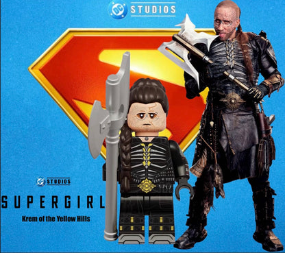 PREVENTE MINIFIGURE DC UNIVERS: KREMOF THE YELLOW MILLS Custom Disponibilité fin septembre 2026