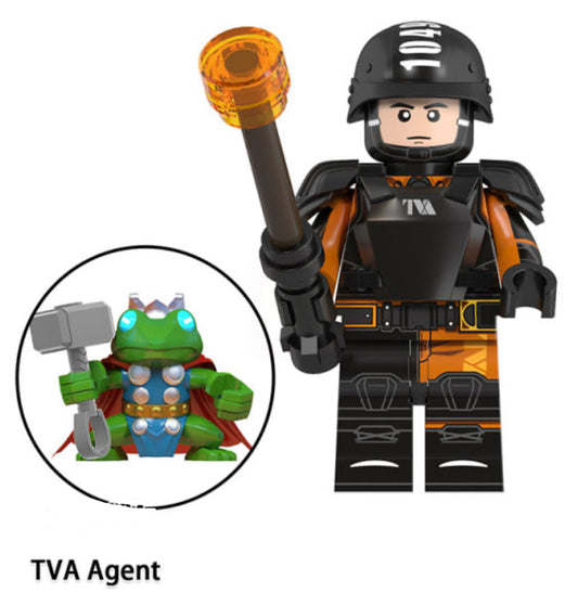 MINIFIGURE AGENT DU TVA custom