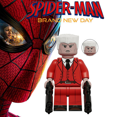 PREVENTE MINIFIGURE MARVEL UNIVERS (SPIDERMAN): TOMBSTONE Custom Disponibilité début octobre 2026