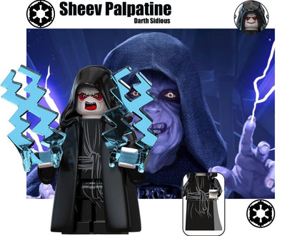 MINIFIGURE STAR WARS UNIVERS: EMPEREUR PALPATINE Custom
