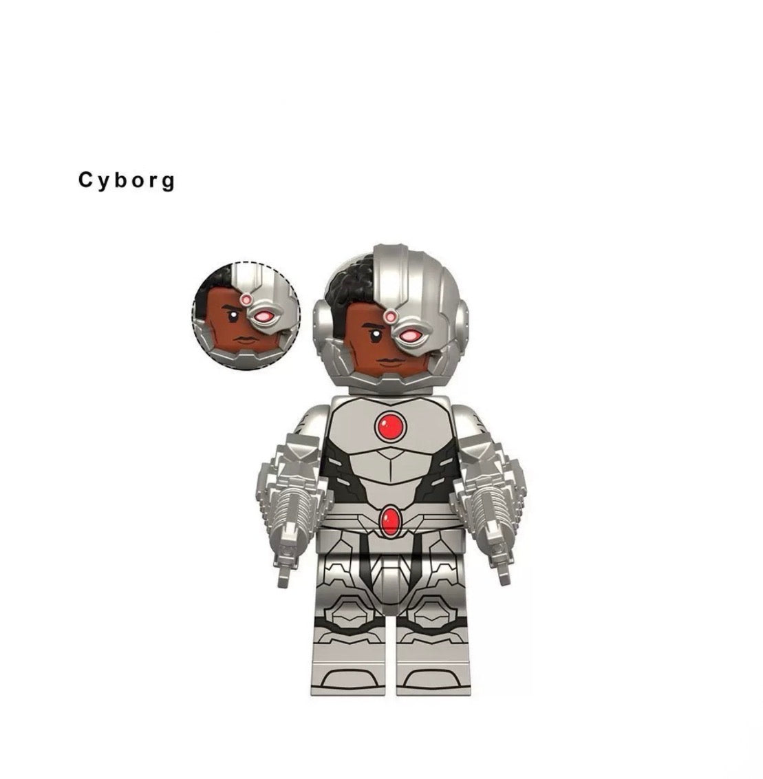 MINIFIGURE DC UNIVERS : CYBORG COMICS custom