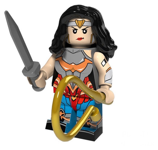 MINIFIGURE "RARE" WONDER WOMAN Custom (dernière pièce)