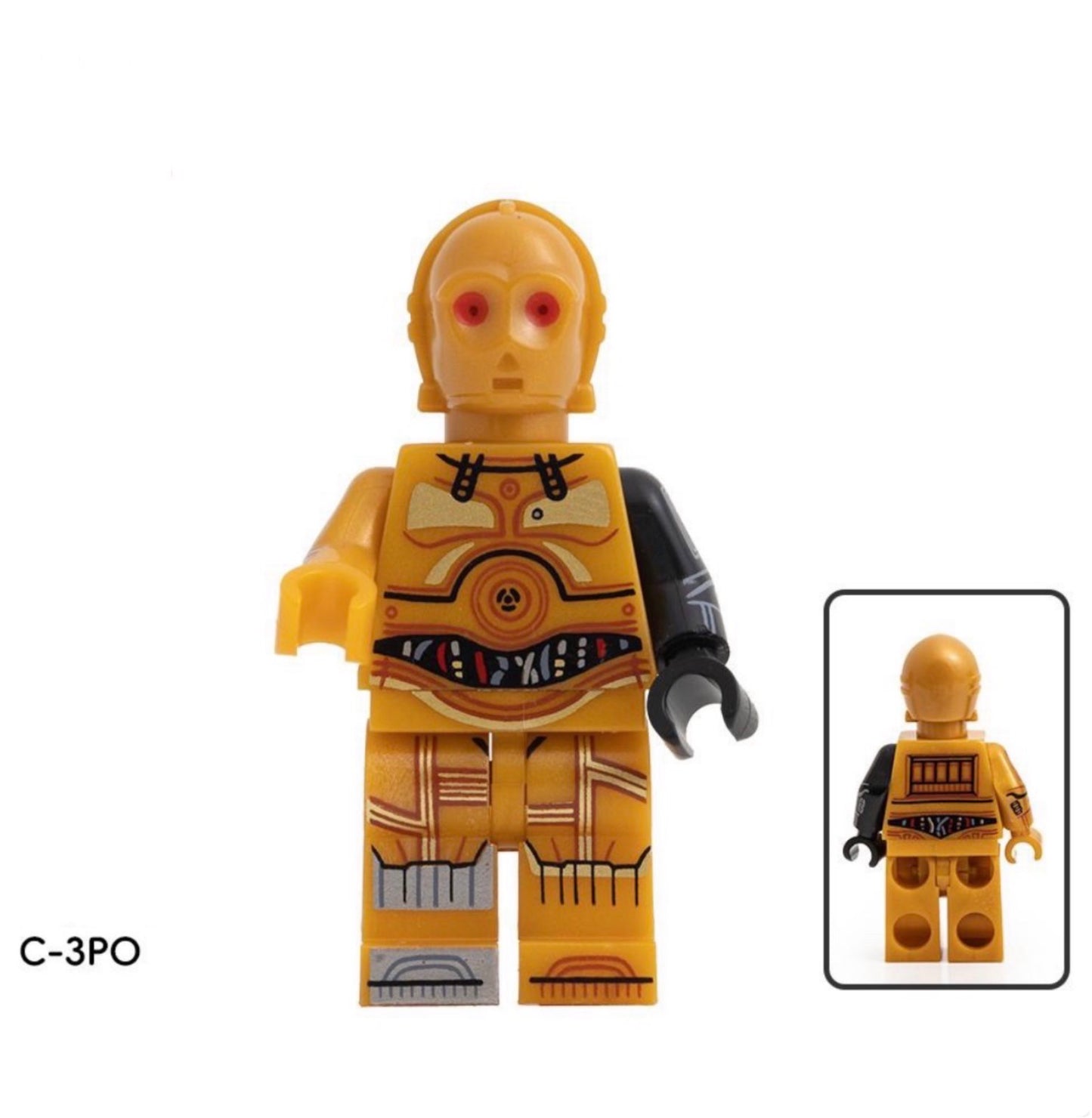 MINIFIGURE STAR WARS UNIVERS: BOUNTY HUNTER C3PO Custom