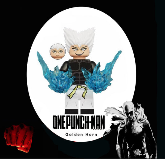 MINIFIGURE ONE PUNCH-MAN UNIVERS: GOLDEN  HORN custom