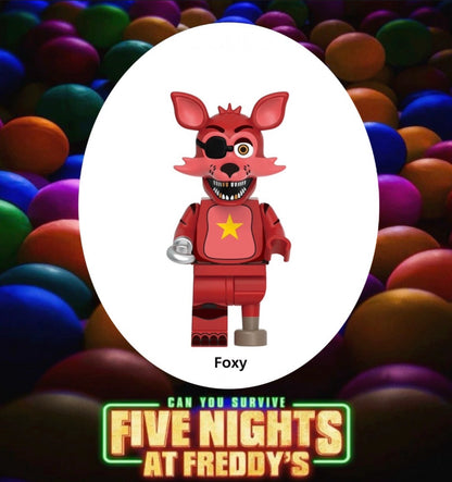 MINIFIGURE HORREUR UNIVERS: FOXY "FIVE NIGHTS AT FREDDY’S"CUSTOM