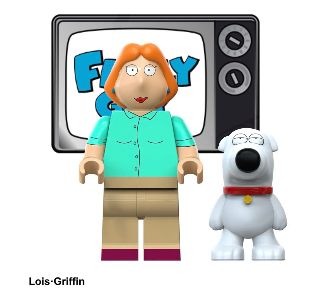 MINIFIGURE FAMILY GUY UNIVERS: LOIS GRIFFIN CUSTOM