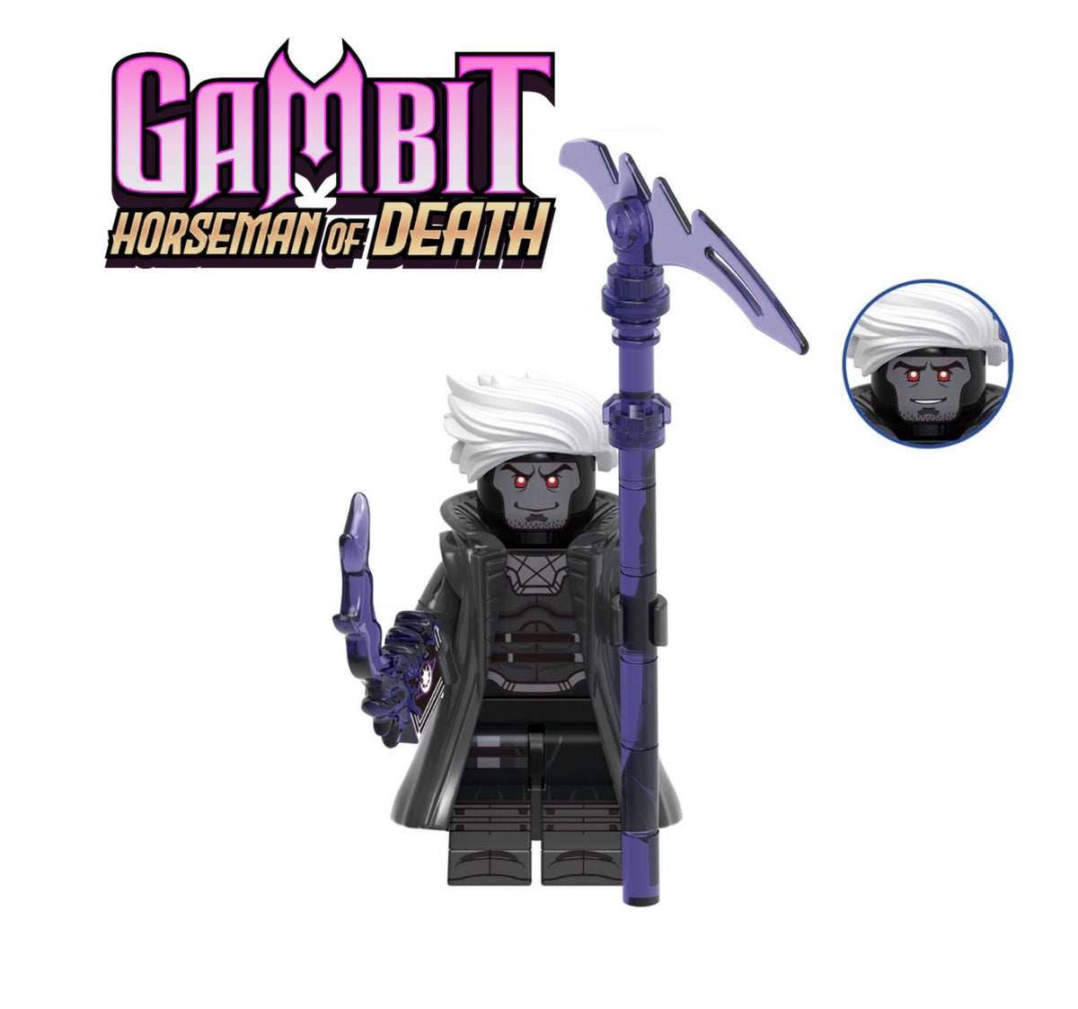 PREVENTE MINIFIGURE MARVEL UNIVERS: GAMBIT HORSEMAN OF DEATH Custom Disponibilité Novembre 2026