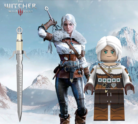 ⭐️⭐️⭐️MINIFIGURE THE WITCHER: CIRI ⭐️⭐️⭐️custom