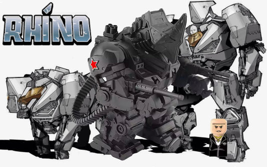 MINIFIGURE MARVEL UNIVERS: RHINO (Spider-Man: No Way Home) custom