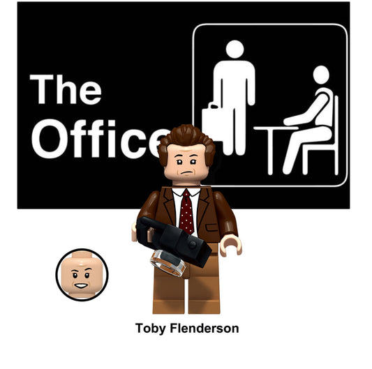 MINIFIGURE THE OFFICE UNIVERS: TOBY FLENDERSON Custom