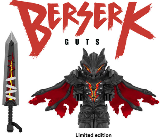♥️♥️♥️MINIFIGURE BERSERK UNIVERS EDITION LIMITÉE: GUTS ♥️♥️♥️custom