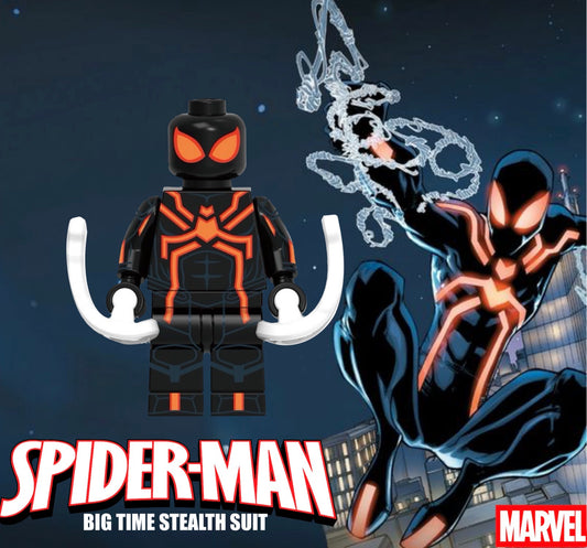 PREVENTE MINIFIGURE MARVEL UNIVERSE (SPIDERMAN): SPIDER-MAN BIG TIME STEALTH SUIT Custom Disponibilité juillet 2026