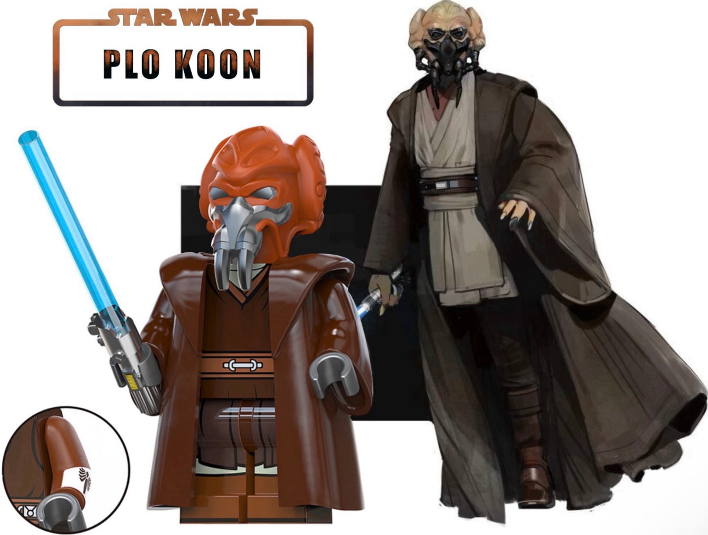 PREVENTE MINIFIGURE STAR WARS UNIVERS: PLO KOON (VERSION B) Custom Disponibilité mi-juin 2026